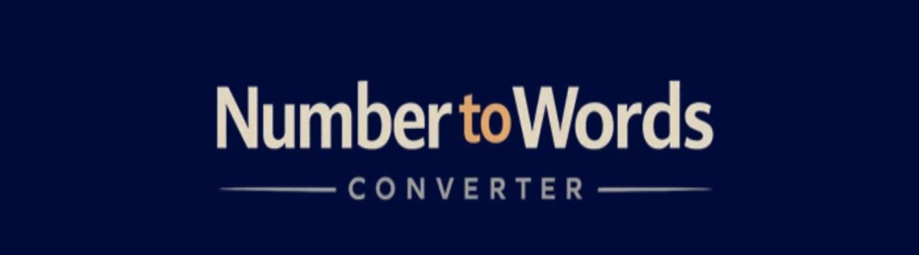 numbertowords