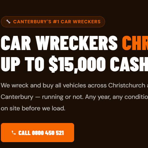 CarWreckersChristchurch